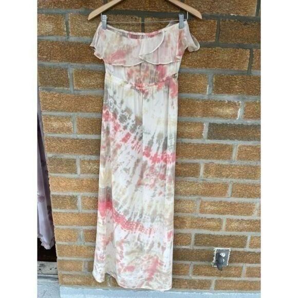 Gypsy 05 Silk Ruffle Maxi Dress XS - Picture 3 of 5